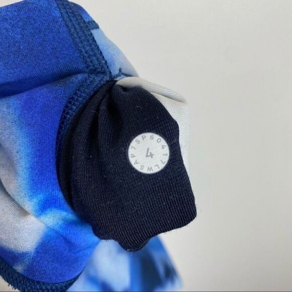 Lululemon Wunder Under Hi-Rise Tight Blush Blossom Alpine White Midnight Size 4 - Picture 8 of 11